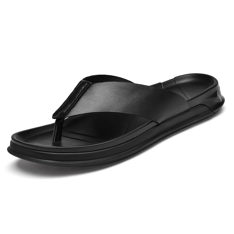 Men's Summer Genuine leather S - đánh giá và giá Flip Flop Leather Men