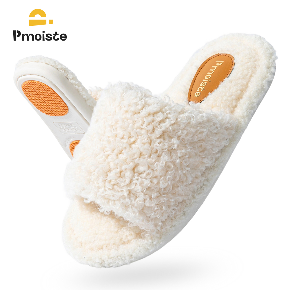 Pmoiste Fuzzy House Slippers W - đánh giá và giá Espadrille Slip On