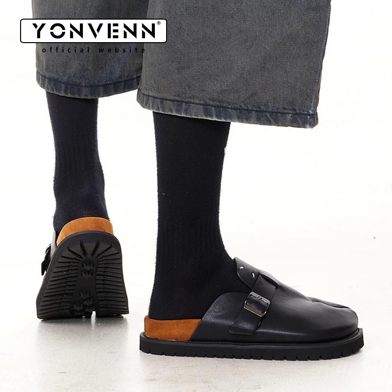 New Tabi shoes men's and women - đánh giá và giá Flip Flop Leather Men